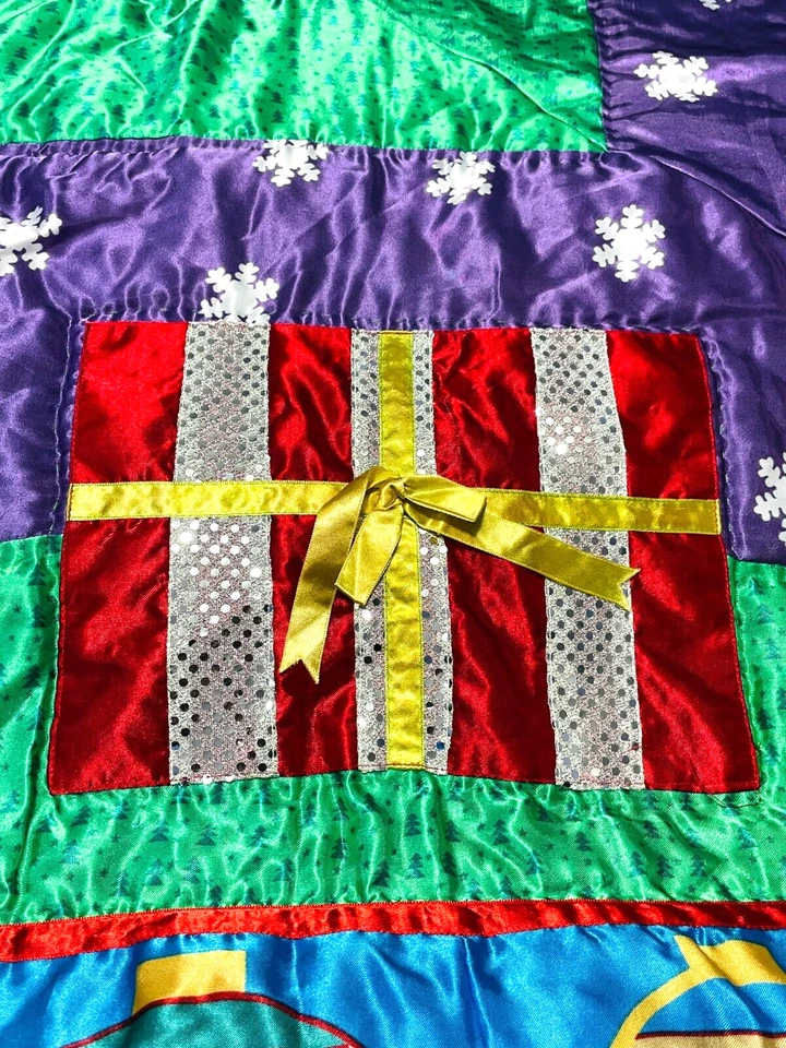 Juego de edredón de vacaciones muñeco de nieve Pem America Inc. de colección 2 fundas estándar talla King Plus Foto 4 de 4