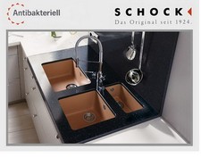 SCHOCK Idea N100 Galaxy Inca/Copper Terracotta Built In or Under Counter Sink 