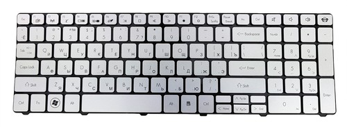 Clavier Français Original Azerty Packard Bell EasyNote SB88-P-009 Blanc Neuf