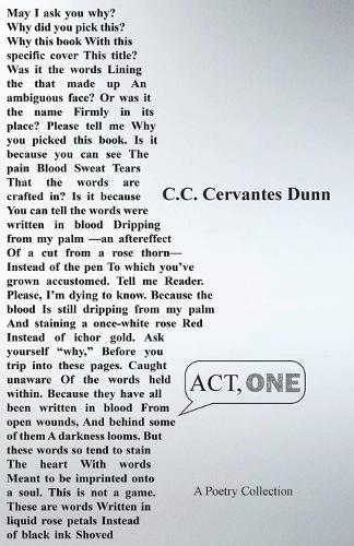 CC Cervantes Dunn Act One (Tascabile)