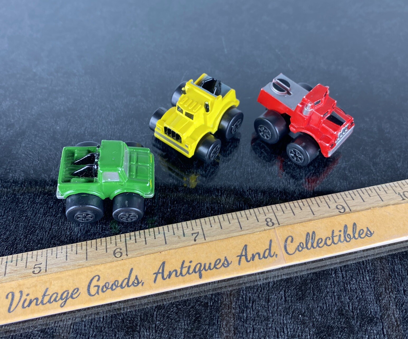 Road Champs Micro Mini Cars Toy Lot Of 3 Utility Vehicles Rare Collectibles