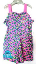NEW WITH TAGS DISNEY STORE STITCH SWIM COVER UP ROMPER SIZE 3  4
