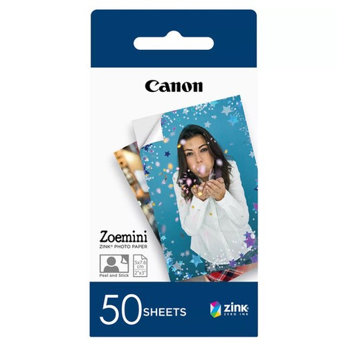 Canon ZP-2030 20 arkuszy | 50 arkuszy papieru cynkowego | 20 naklejek cynkowych | Zoemini - Zdjęcie 6 z 6