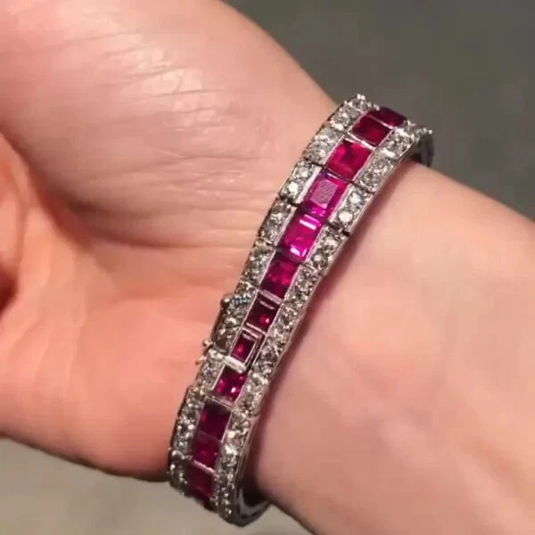 Ruby 2024 charm bracelet
