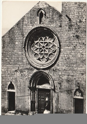 ALATRI - FROSINONE - CHIESA DI S. MARIA MAGGIORE - VIAGG. 1959 -5616-