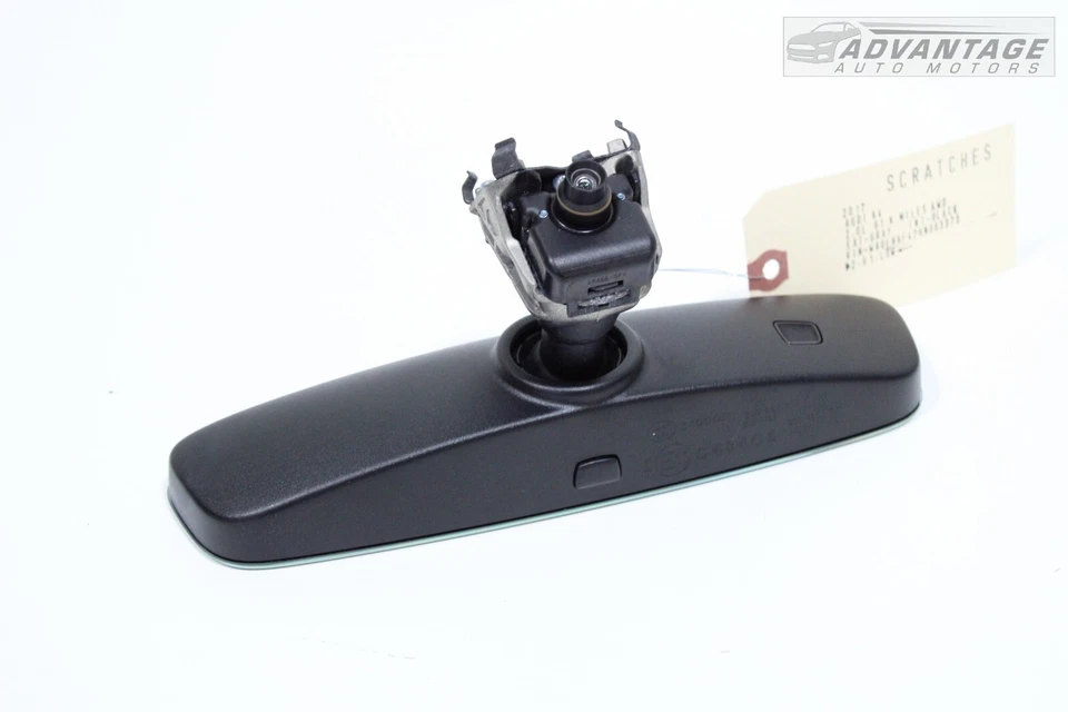 2017-2020 AUDI A4 FRONT INTERIOR REAR VIEW MIRRIOR W/ AUTO DIMMING & CAMERA OEM - Image 3 of 4