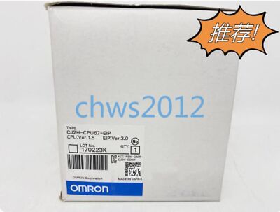 1 PCS NEW IN BOX OMRON CJ2H-CPU67-EIP OMRON CPU unit
