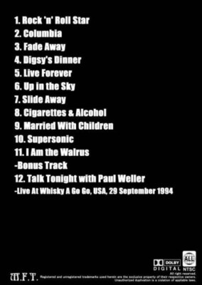 ★Oasis Live At The Whiskey 中古CD★ OASIS / LIVE AT THE WHISKY A GO GO 1994 (1DVDR) | eBay