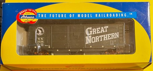 Coche caja doble puerta Athearn RTR HO 70462 GREAT NORTH 40' GN 3336 | Condition: Used