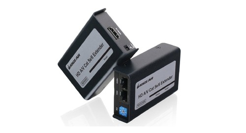 New in Box HD Audio/Video Cat5e Extender (ioGear GVE320) - Picture 1 of 3