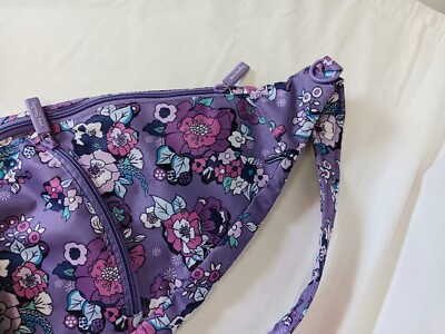 Vera Bradley Purple Floral Sling Backpack Flowers | eBay display picture 2