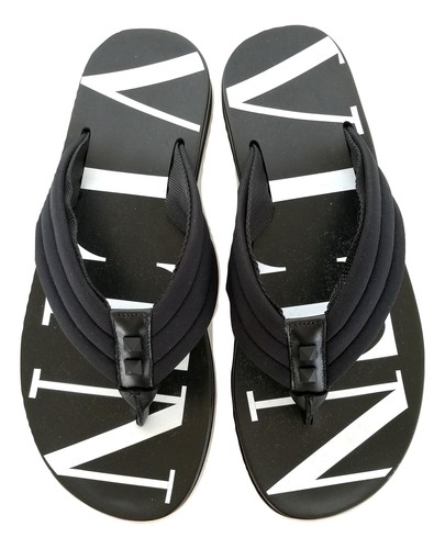 VALENTINO ciabatte infradito sandalo in gomma uomo VLTN SY2S0B56TQF 0NI  nero | eBay