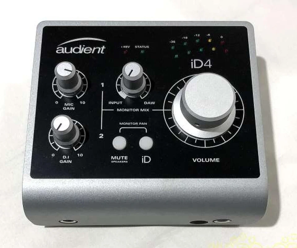 Audient iD4 Audio Interface USB2.0 1-in 24 bit 96kHz AD / DA converter USED - Image 2 of 4