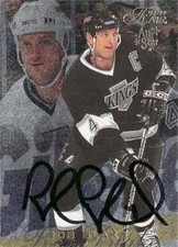 Rob Blake autographed Hockey Card (Kings) 1997 Fleer Flair All Star #45