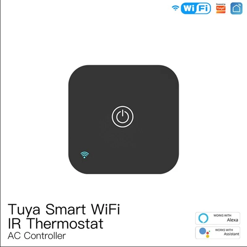 WiFi IR Thermostat AC Controller Button Tuya APP Wireless Temperature Humid  B7B8 | eBay