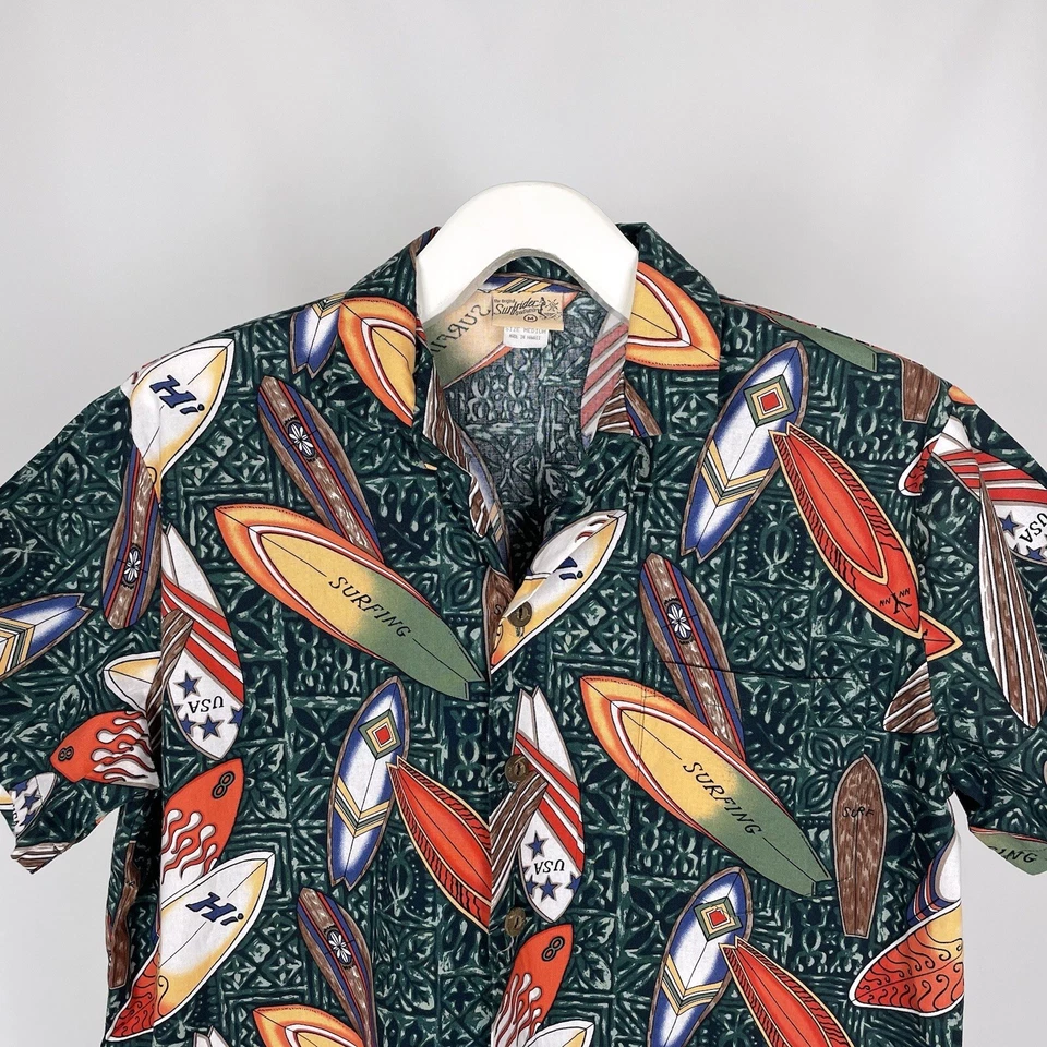 Vintage Surfrider Sportswear Shirt Hawaiian Surf Aloha - Image 4 of 4