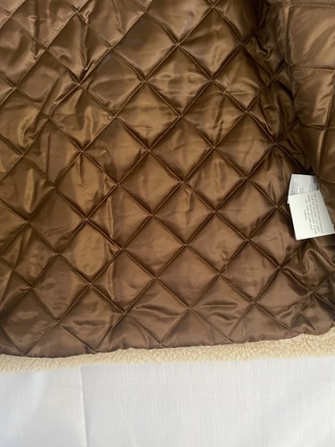 Calvin Klein Men's Classic Faux Shearling B-3 Bomber Jacket XXL Large Fall Coat - Picture 8 of 17