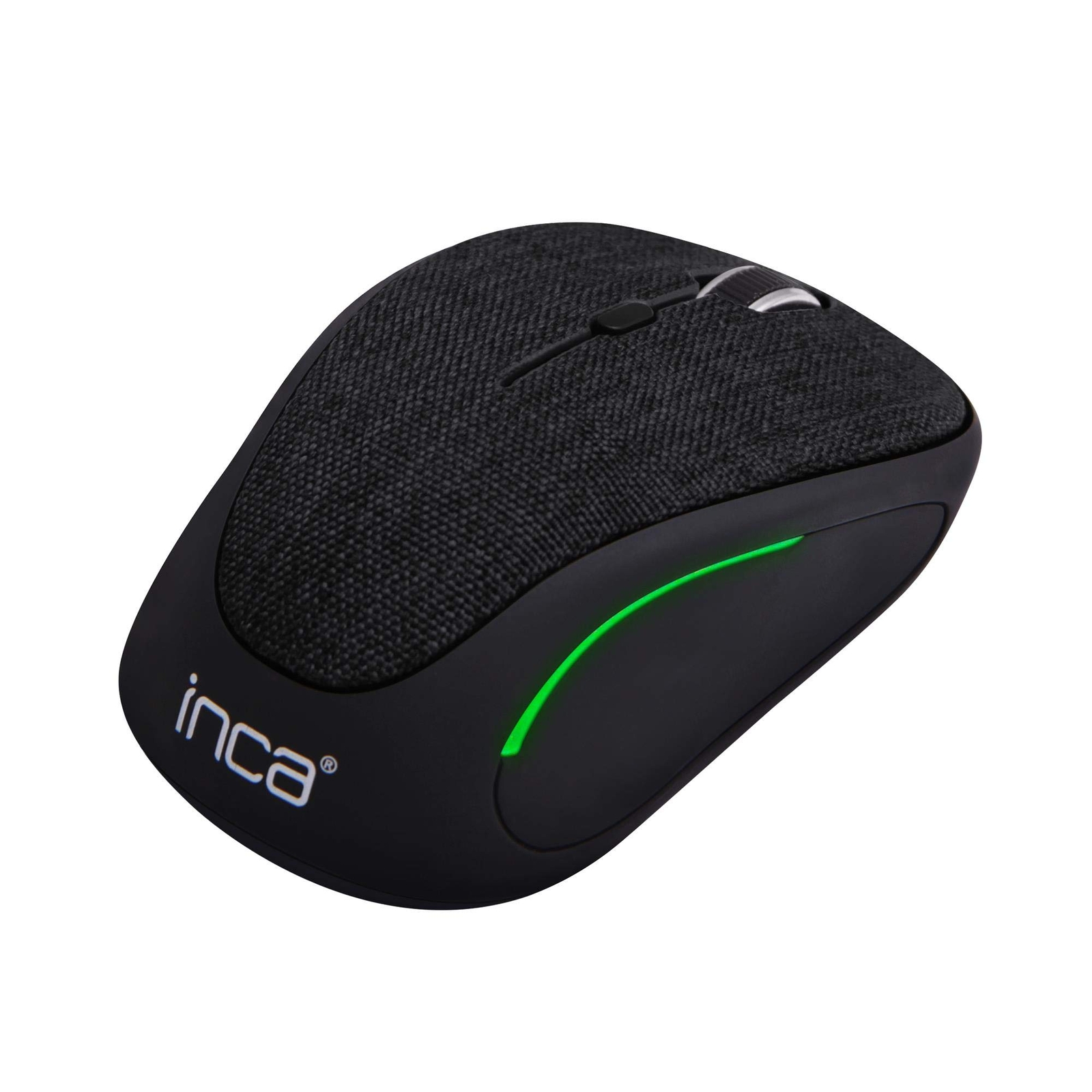 Portable Wireless Mouse with 1600 DPI, LED Lighting, and 2.4 GHz Connectivity for Smooth Precision