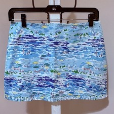 NEW GORGEOUS VINTAGE LILLY PULITZER MINI SKIRT    MUST SEE ALL PHOTOS FOR SIZING