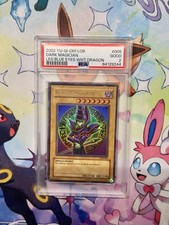 2002 Yugioh Dark Magician Legend Of Blue Eyes PSA 2 GOOD  #005