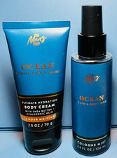  NEW MEN'S OCEAN  2PC TRAVEL GIFT SET  Bath  Body Works  SHIPS FREE 