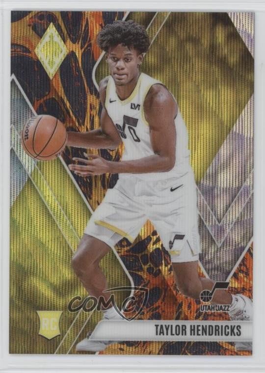 2023-24 Panini Phoenix Rookies Lava 57/75 Taylor Hendricks #264 10j6