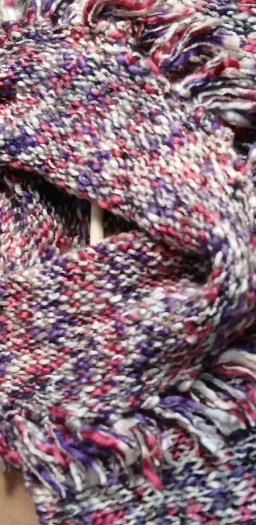 Fringe Speckly Ruby Rd Knit Turtle Neck Sweater M… - image 8