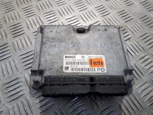 0281010268 Motormanagement, Steuergerät, ECU  24417169 Opel Zafi DE542509-98