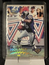 1998 Pacific Paramount Priest Holmes Baltimore Ravens Rookie Card 20. rookie card picture