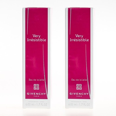 2x Givenchy Very Irrésistible EDT - Eau de Toilette 50ml