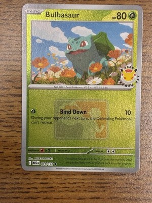 Bulbasaur (Pokemon Day 2026) 001/132 Holofoil NM