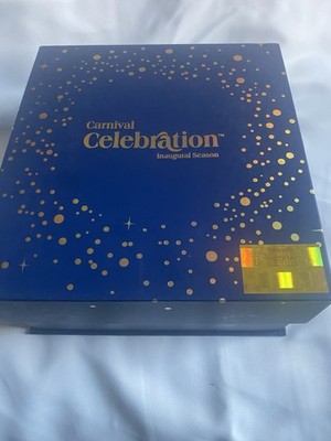 Carnival Celebration Inaugural Season Limited Release Stemless Champagne Flutes