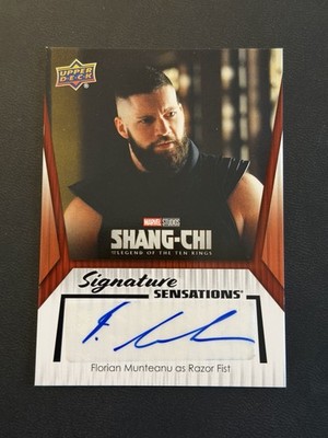 2024 Upper Deck Marvel Studios Series 2 AUTO Florian Munteanu As Razor SS-FM