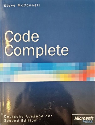 Code Complete Deutsch 2. Auflage | Softwareentwicklung | Steve McConnell