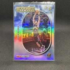 2021-22 NBA Hoops Basketball Devin Booker #21 Skyview Foil Holo Suns