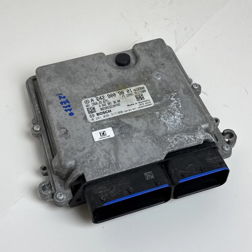 Mercedes-Benz E350 2012 unidad de módulo de control del motor ECU A649009801 OEM Foto 3 de 4