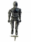 Hasbro GI Joe Snake Eyes V1 Straight Arm 1982 Vintage Action Figure w/ Gun-READ!