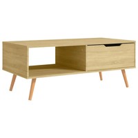 Couchtisch Sonoma-Eiche 100X49,5X43 Cm Holzwerkstoff