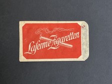 Reklame Papiertüte Compagnie Laferme Zigaretten Fabrik Dresden 20er Jahre 