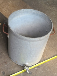 Vintage Wear-Ever 60 Qt Stock Pot No.836 Aluminum, thick metal, USA Made