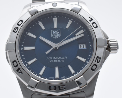 #ad 【Near MINT】TAG Heuer Stainless Steel Aqua Racer Quartz 39mm WAP1112 BA0831 $899.99