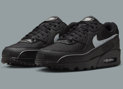 Nike Air Max 90 PRM Black Mens Size US 10-11.5 Casual Sneaker Shoes NEW  