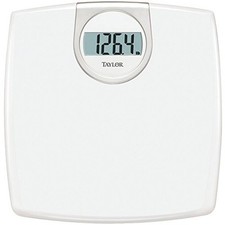 Taylor Precision Products Digital 1.2-Inch LCD Bathroom Scale, 330 Lb Capacity,