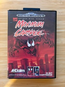 Megadrive : Spider-Man Venom - Maximum Carnage - Jeux & Jouets