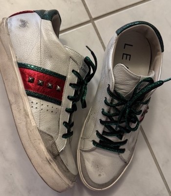 LEATHER CROWN Sneaker KS Sneaker wunderschön - neuw Gr. 39 VK 299,-  