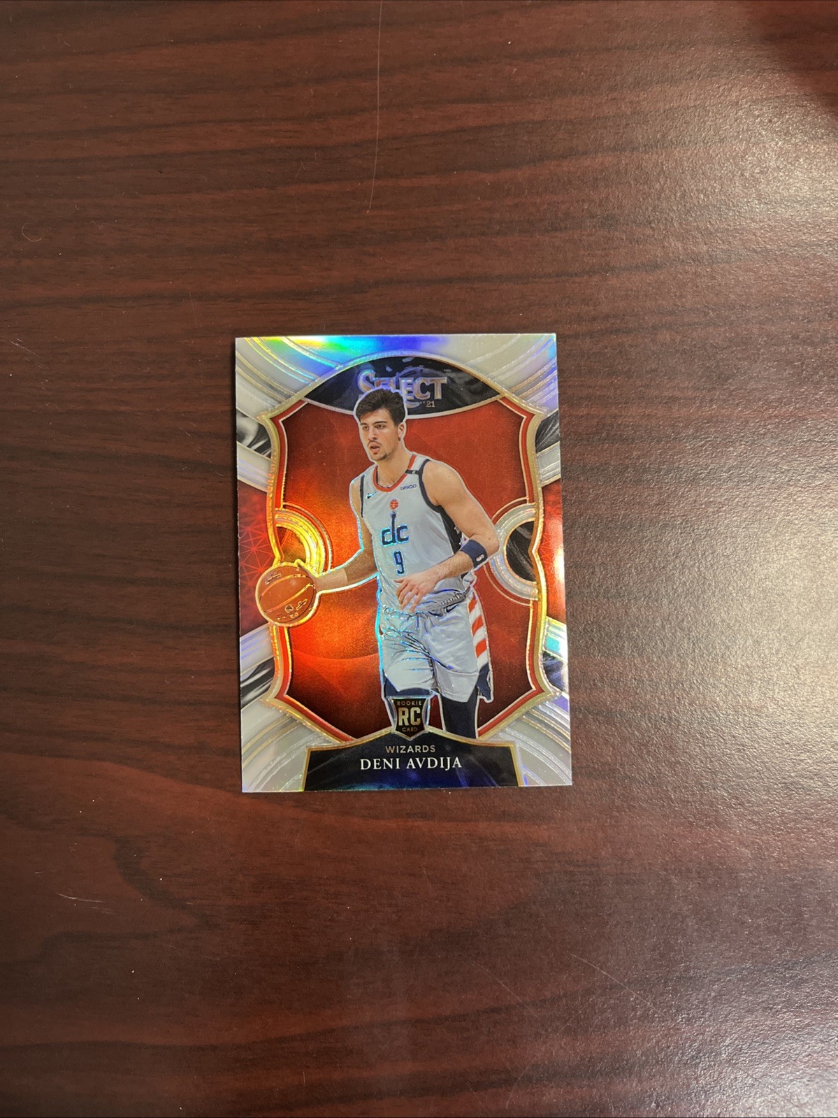 2020-21 Panini Select Concourse Silver Prizm Deni Avdija #69 Rookie RC