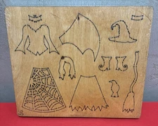 AccuCut Jumbo Die Halloween Mixed Media Art Doll- Witch CM536J NEW! SEALED!