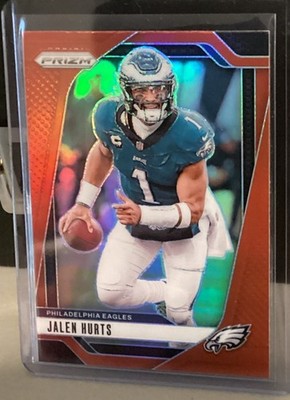 2024 Panini Prizm Jalen Hurts #231 Red SSP Refactor Philadelphia Eagles