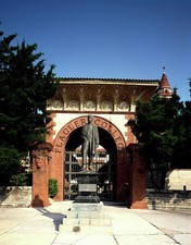 Photo:St Augustine Florida Flagler College Henry Flagler Statue 1980s-2006