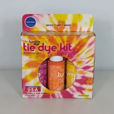 S.E.I. Tumble Dye Tie Dye Kit - Sunset Color Pack - 3 Pre-Mixed Spray Bottles
